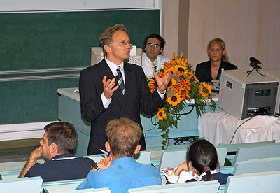 Prof. Plinkert / Hörsaal